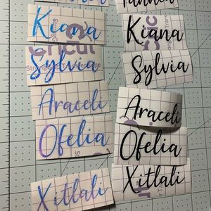 Renee- Personalized Name VINYL Decals